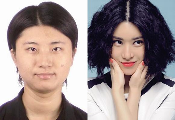 Đôi mắt 'vô hồn' của sao Hoa ngữ khi không trang điểm