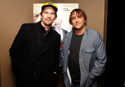 Ethan Hawke và đạo diễn Richard Linklater.