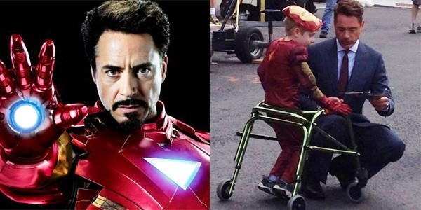 Robert Downey Jr. rất nhiệt tình với các hoạt động thiện nguyện.