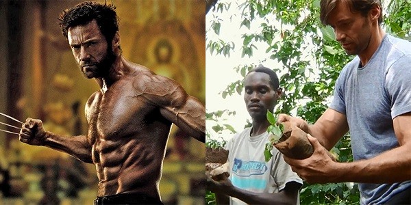 Không chỉ là “Người Sói” bảo vệ chính nghĩa, Hugh Jackman rất có tâm trong công tác từ thiện.