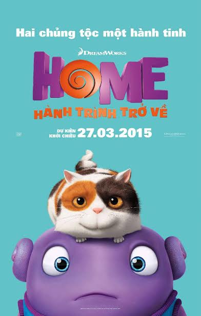 Rihanna hồi hộp khi lồng tiếng cho phim hoạt hình 'Home'