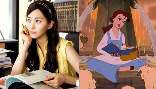 'Ngỡ ngàng' khi sao Hàn giống hệt những nàng công chúa Disney