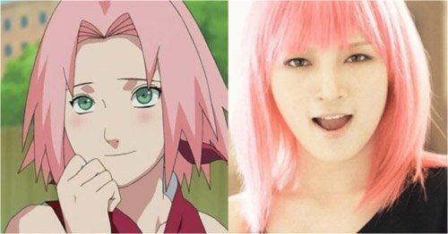 Những khoảnh khắc sao Hàn 'giống đến lạ' với các nhân vật Anime