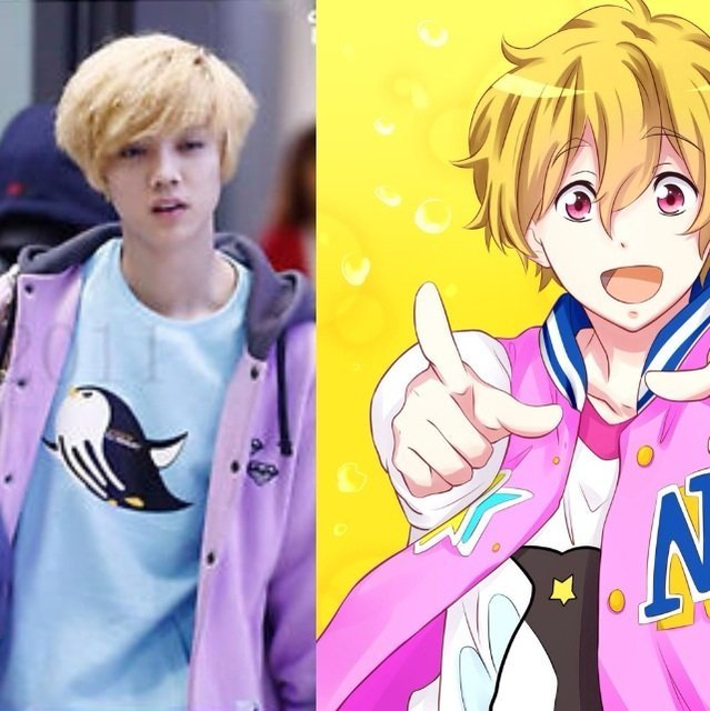 Những khoảnh khắc sao Hàn 'giống đến lạ' với các nhân vật Anime