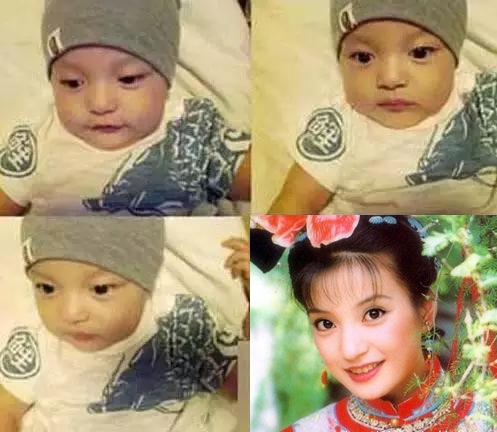 Khi sao Hoa ngữ méo mặt với tin đồn con rơi vì phiên bản nhí quá giống