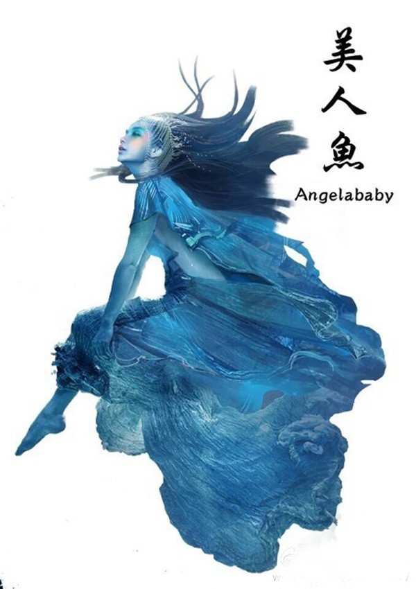 Ngã ngửa với tạo hình mỹ nhân ngư giống chuột Mickey của AngelaBaby