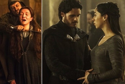 10 cảnh phim gây sốc trong ''Game of Thrones''