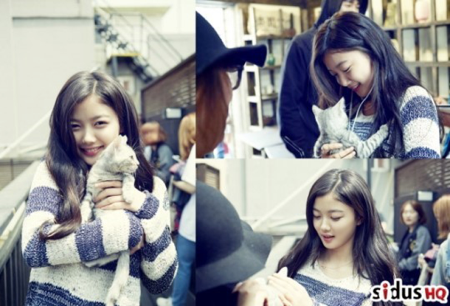Thích thú trước hình ảnh 'phát cuồng' đáng yêu của Kim Yoo Jung