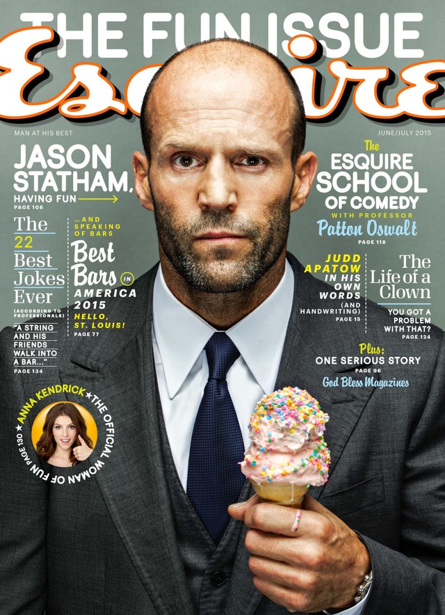 Jason Statham ngại ngùng khi đóng vai hài