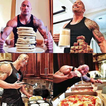 Cơ bắp đáng giá ''triệu đô'' của ngôi sao 'The Rock' Dwayne Johnson