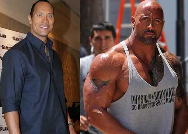 Cơ bắp đáng giá ''triệu đô'' của ngôi sao 'The Rock' Dwayne Johnson