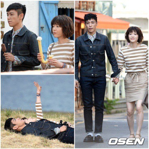 Ngắm nhìn hình ảnh 'tay trong tay' của T.O.P và nữ diễn viên Ueno Juri