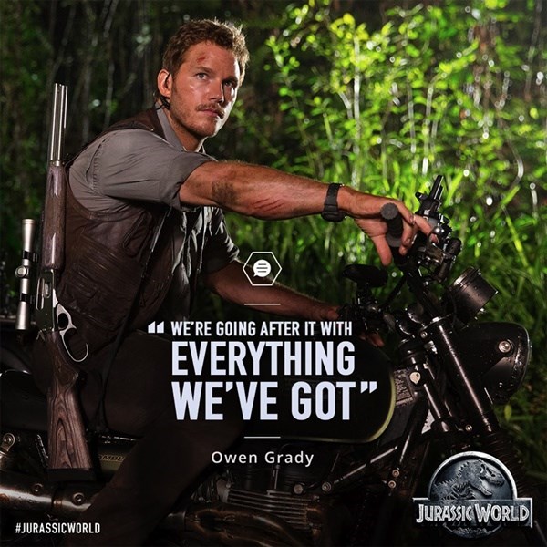 Jurassic World đạt doanh thu khủng, Chris Pratt sẵn sàng cho phần tiếp theo