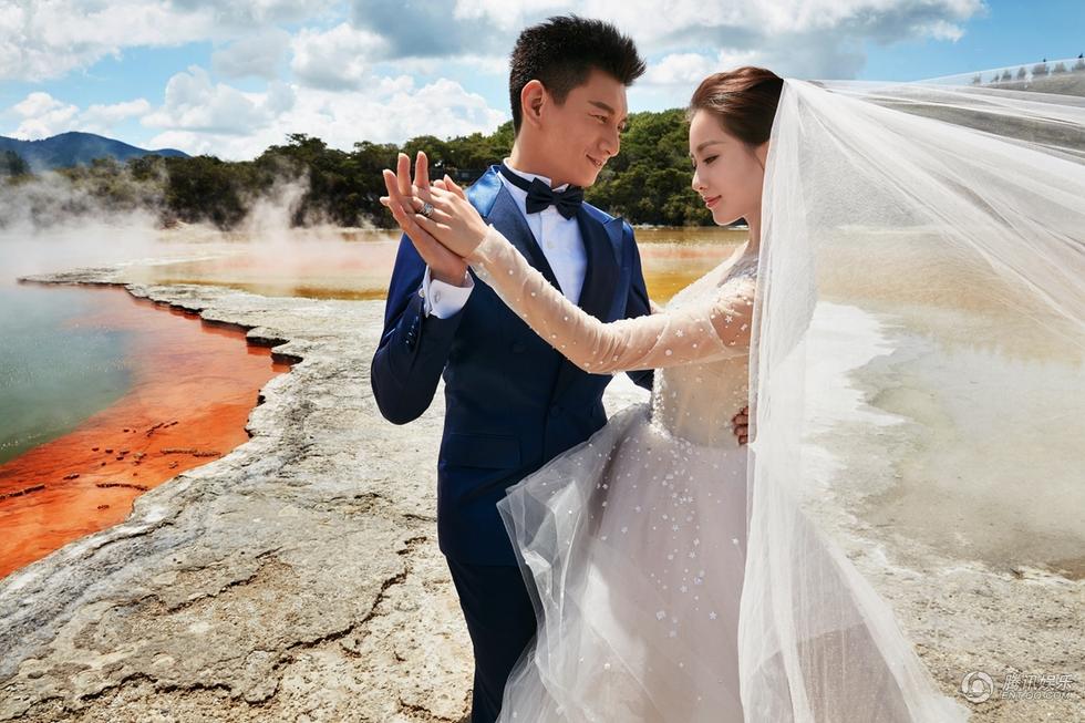 Ngắm bộ ảnh cưới đẹp như mơ của vợ chồng Ngô Kỳ Long - Lưu Thi Thi