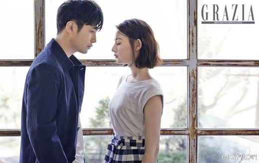 Kim Ji Won và Jin Goo tình cảm trong loạt ảnh Grazia, tâm sự về Hậu Duệ Của Mặt Trời