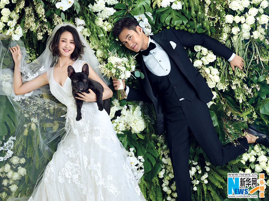 Ngắm ảnh cưới và quà cưới cực kỳ dễ thương của Viên Hoằng và Trương Hâm Nghệ