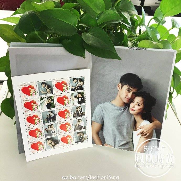 Ngắm ảnh cưới và quà cưới cực kỳ dễ thương của Viên Hoằng và Trương Hâm Nghệ