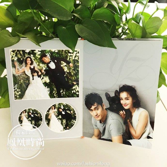 Ngắm ảnh cưới và quà cưới cực kỳ dễ thương của Viên Hoằng và Trương Hâm Nghệ