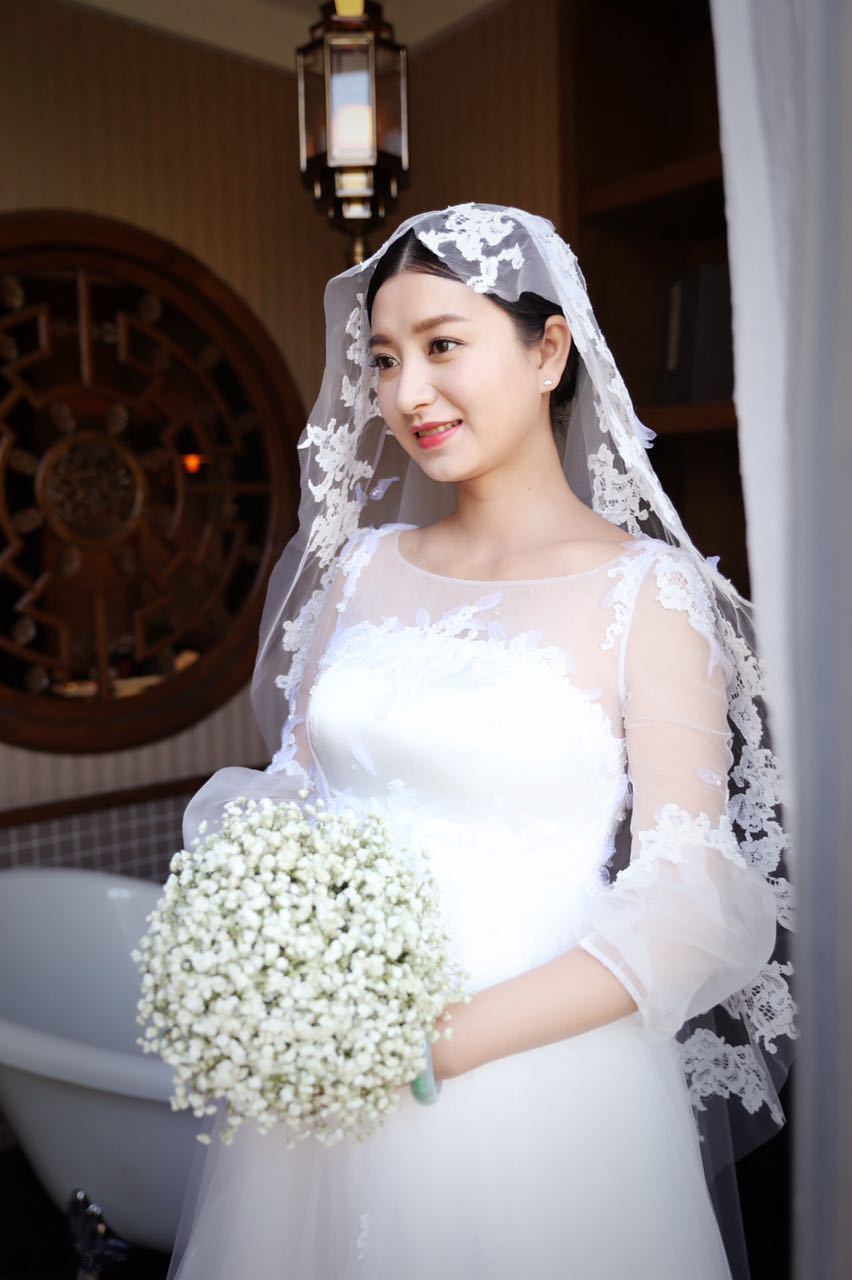'Thẩm My Trang' Lan Hy ngọt ngào, tròn trịa trong ngày cưới