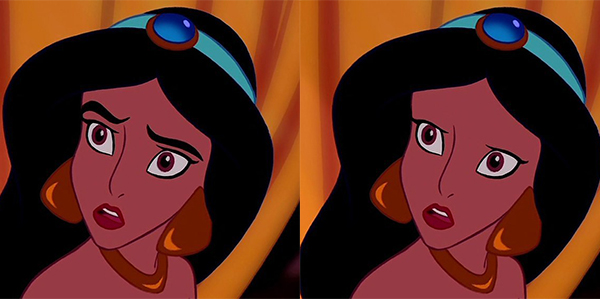 Khi các nàng công chúa Disney cũng phải kém sắc vì thiếu lông mày