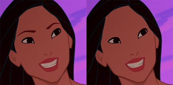 Khi các nàng công chúa Disney cũng phải kém sắc vì thiếu lông mày