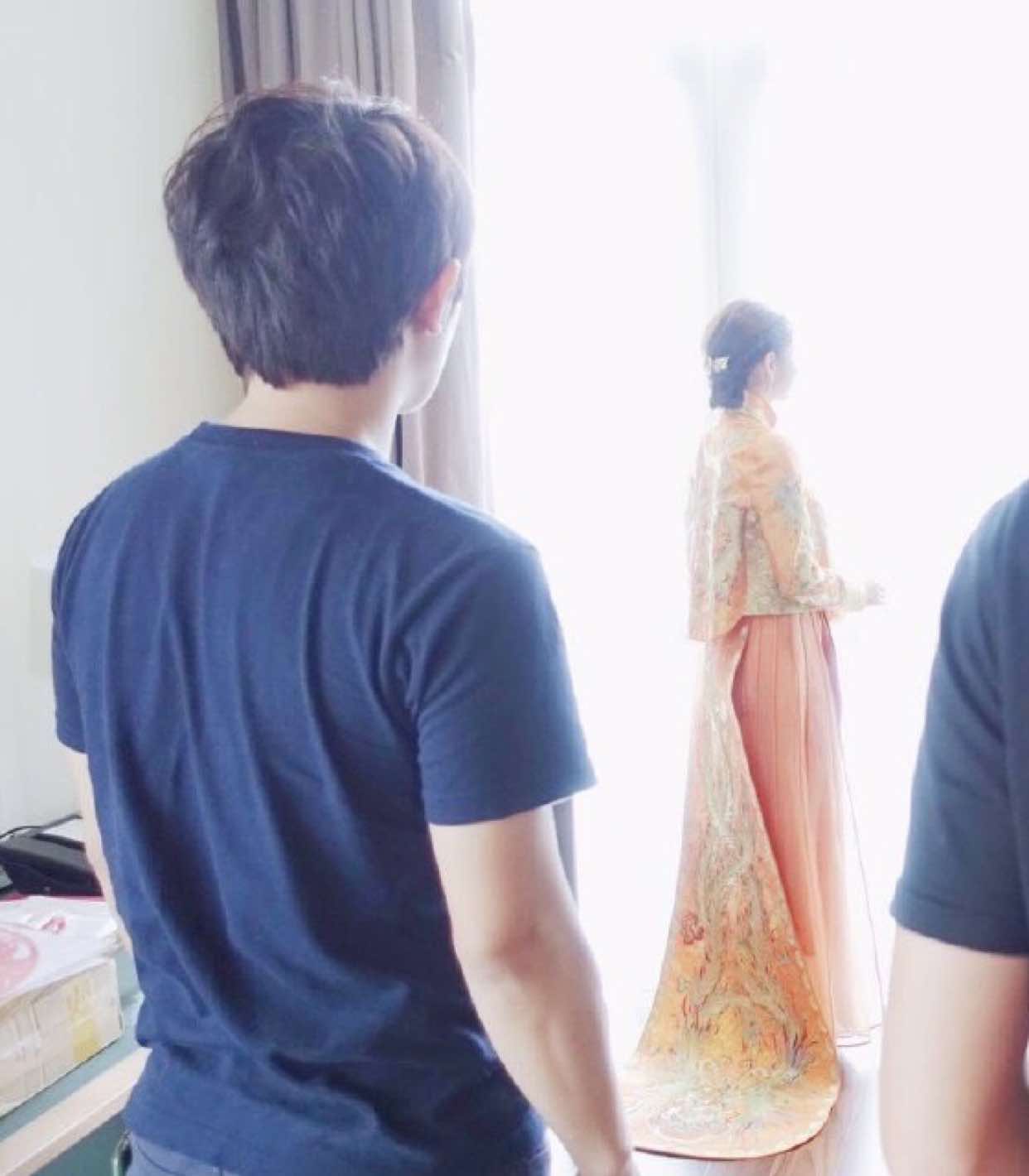 Ngất ngây với bộ ảnh cưới và không gian tiệc lãng mạn của Trần Hiểu - Trần Nghiên Hy