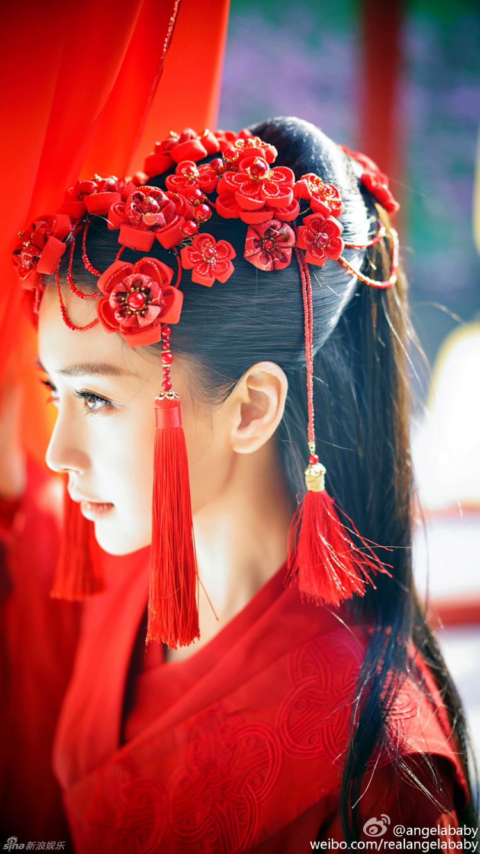 AngelaBaby hóa cô dâu cực xinh đẹp trong Yêu Em Từ Cái Nhìn Đầu Tiên
