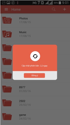 Fshare Mobile ra mắt phiên bản 2.2