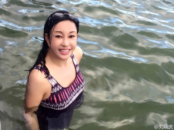 Gương mặt nhăn nheo phát sợ của 'Võ Tắc Thiên' Lưu Hiểu Khánh