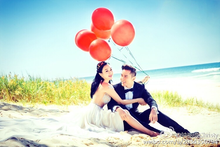 Sao Hoa gốc Việt tung bộ ảnh cưới lãng mạn với người chồng thứ 3