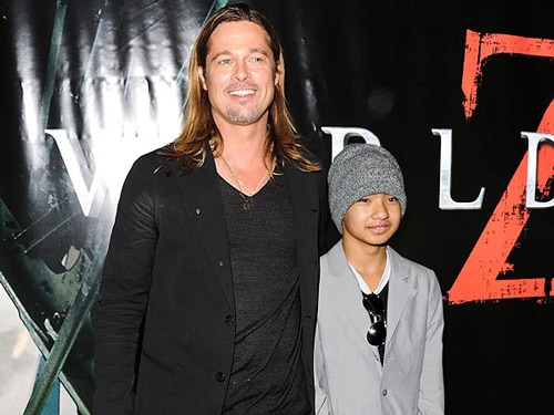 Trai cả không nhận Brad Pitt làm cha