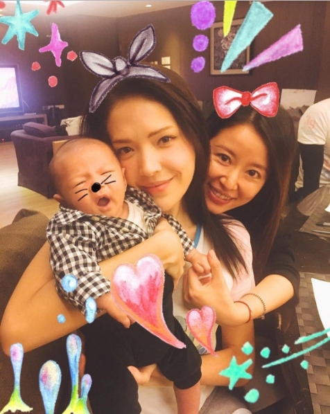 Chưa sinh Lâm Tâm Như đã được thể nghiệm cảm giác làm mẹ