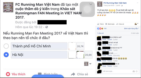 Fan Running Man rần rần trước thông tin sẽ có Fan Meeting tại VN
