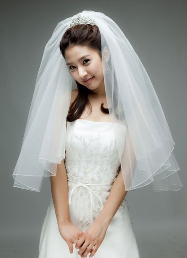 Những tạo hình cô dâu xinh đẹp của nàng 'cháo' Kim So Eun