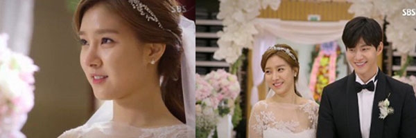 Những tạo hình cô dâu xinh đẹp của nàng 'cháo' Kim So Eun