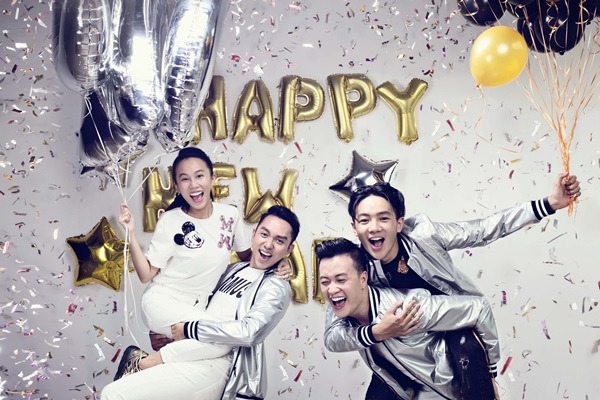 Lương Mạnh Hải nhí nhảnh bên dàn diễn viên Hot boy nổi loạn 2