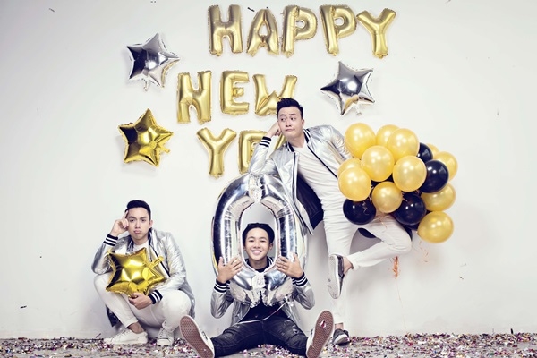 Lương Mạnh Hải nhí nhảnh bên dàn diễn viên Hot boy nổi loạn 2