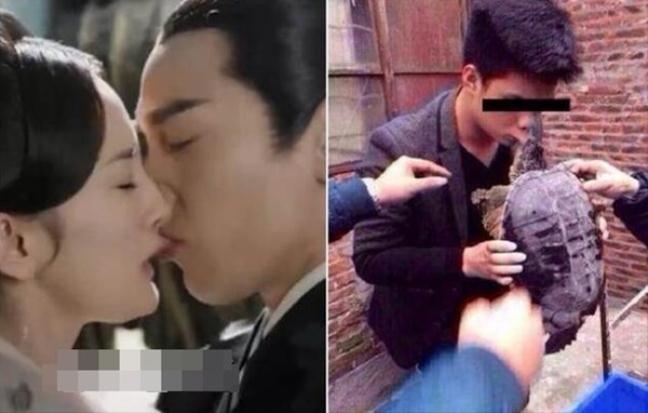Những màn 'cưỡng hôn' gây sốc của đại mỹ nhân Dương Mịch, Phạm Băng Băng... Nhung man 'cuong hon' gay soc cua dai my nhan Duong Mich, Pham Bang Bang...