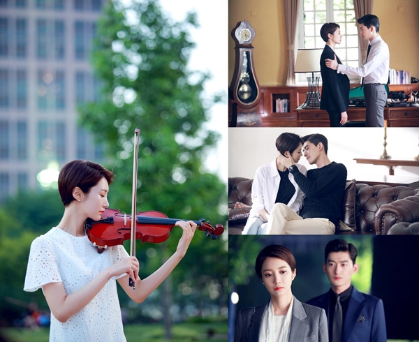 Go Jun Hee và Trương Hàn trong "Hạ Mộng Cuồng Thi Khúc