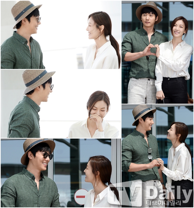 Lee Sang Woo - Kim So Yeon ngọt ngào tay trong tay lên đường đi chụp hình cưới
