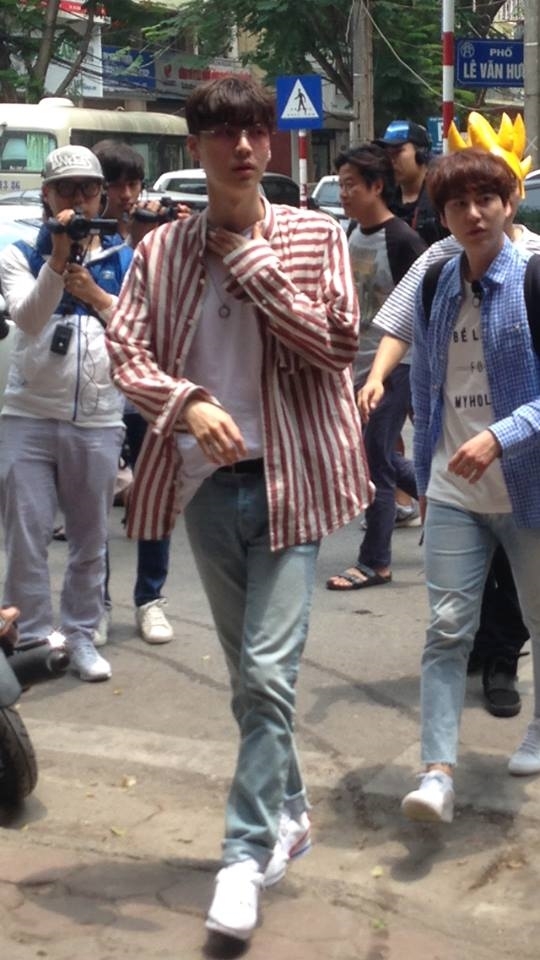 Bộ ba mỹ nam Mino, Kyuhyun, Ahn Jae Hyun bất ngờ đổ bộ tới Hà Nội quay show