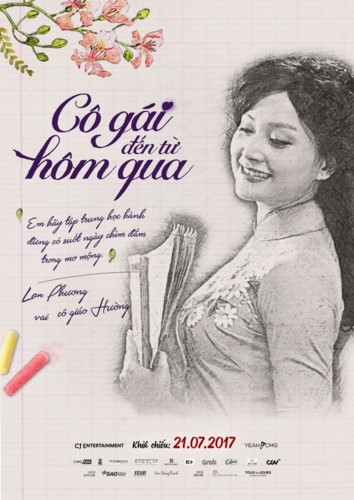 Miu Lê đẹp giản dị trong bộ tranh truyền thần “Cô gái đến từ hôm qua“