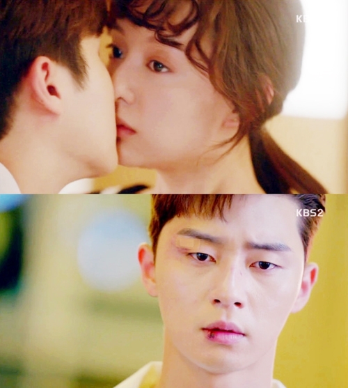 Park Seo Joon thất vọng vì Kim Ji Won được nam phụ hôn, rating 'Fight My Way' tiếp tục tăng cao