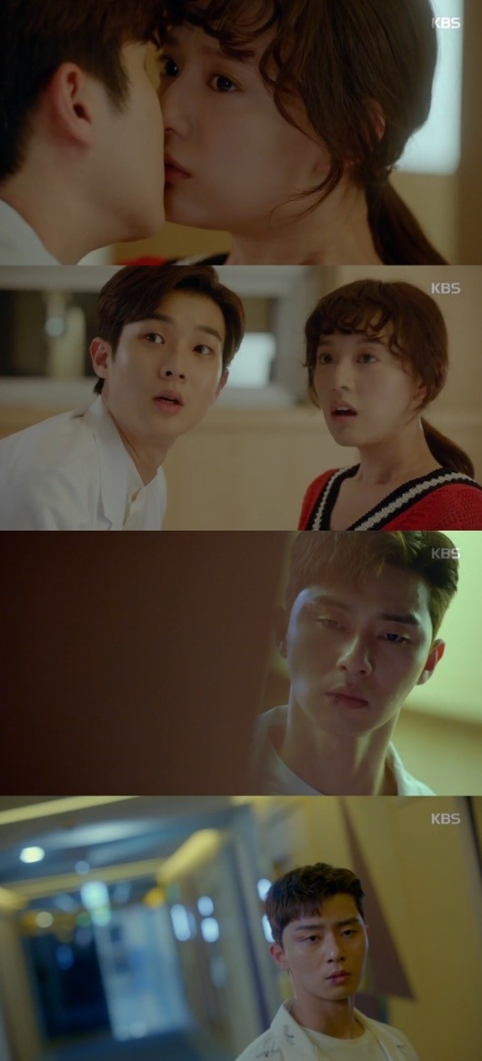 Park Seo Joon thất vọng vì Kim Ji Won được nam phụ hôn, rating 'Fight My Way' tiếp tục tăng cao