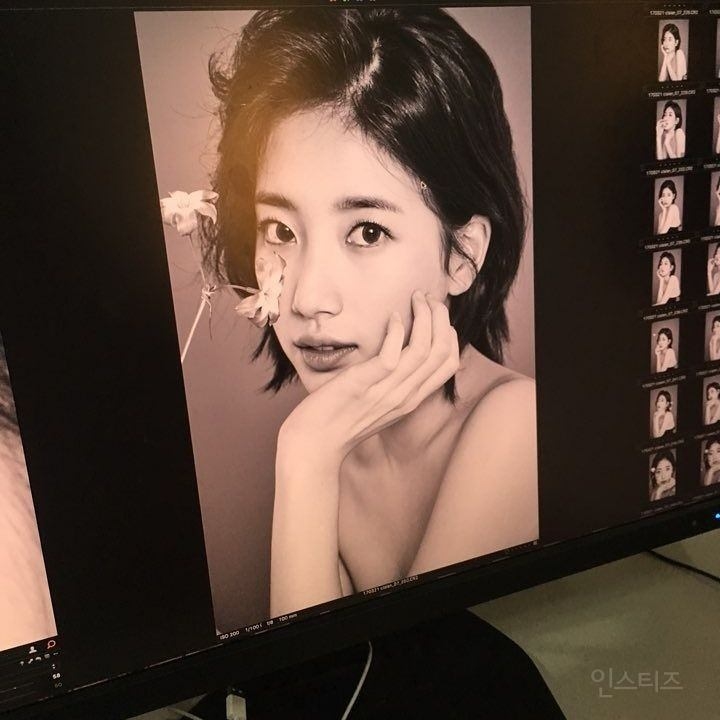 Đúng là đẳng cấp của Suzy, hình chưa chỉnh sửa vẫn đẹp hoàn hảo