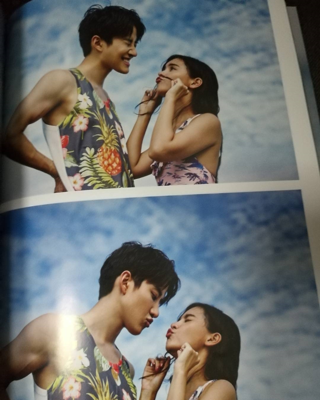 Fan lại rần rần khi lộ ra một số hình Aomike tình bể bình trong photobook đầu tiên