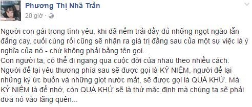 Nhã Phương và Trường Giang tiếp tục bị đồn chia tay