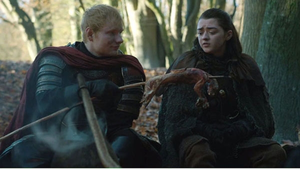 Ed Sheeran bị giễu cợt vì vai diễn khách mời trong Game of Thrones