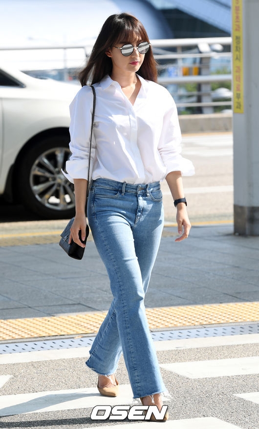 Thời trang sân bay ấn tượng của Suzy và Kim Ji Won