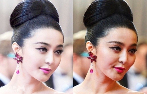 Nhan sắc mỹ nhân Hoa ngữ khi không có photoshop